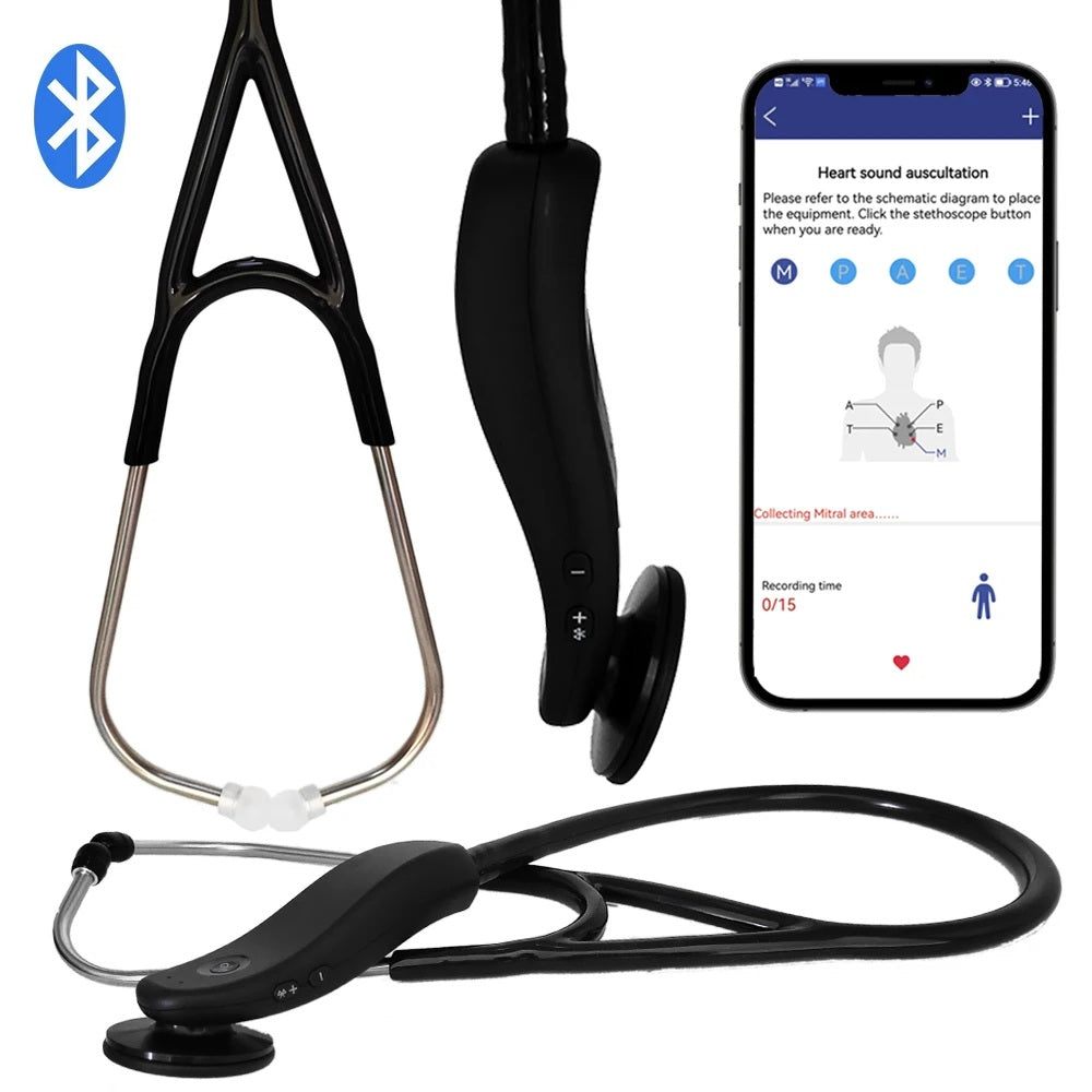 Stéthoscope Électronique Connecté Bluetooth