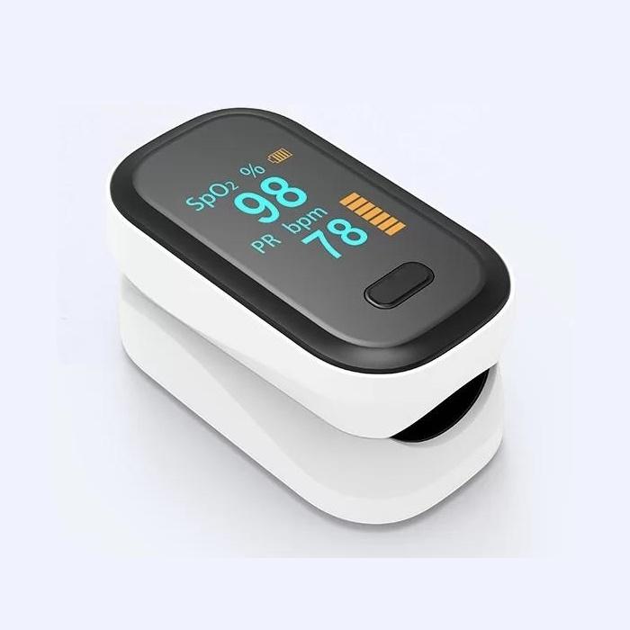 Oxymetre de Doigt Professionnel,aCurio Oxymetres Saturometre Oxymetre de  Pouls Saturation Oxygène Doigt Moniteur de Fréquence Cardiaque avec  Batterie