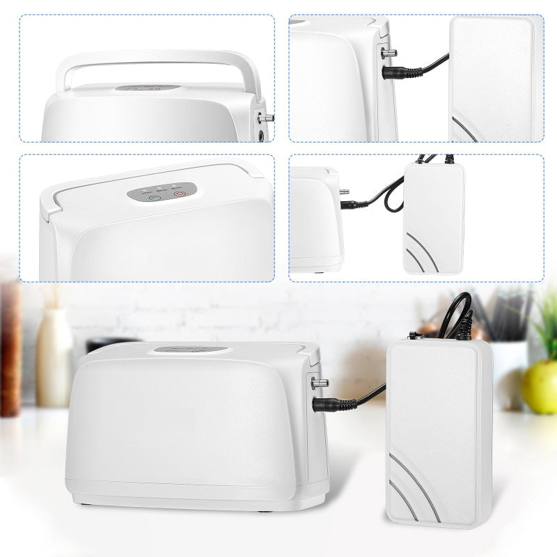 Concentrateur d’Oxygène Portable Silencieux avec Batterie |