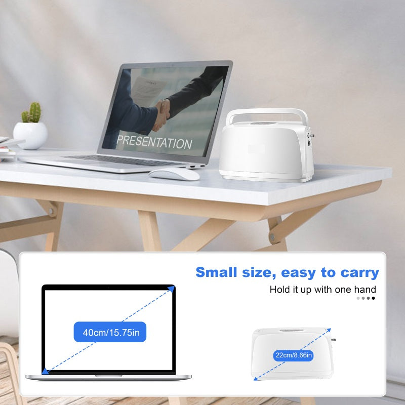 Concentrateur d’Oxygène Portable Silencieux avec Batterie |